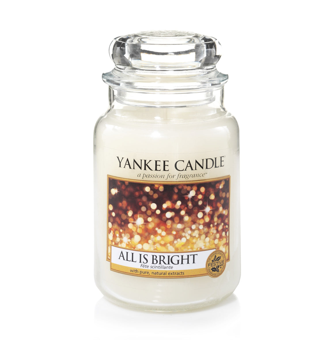 ALL IS BRIGHT -Yankee Candle- Giara Grande – Candle With Care
