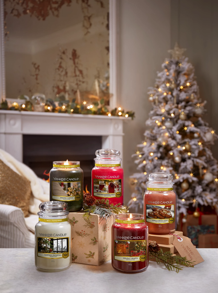 Candela Piccola Fireside con confezione regalo - Yankee Candle