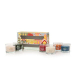 6 CANDELE VOTIVE IN VETRO - Yankee Candle - Confezione Regalo - PASSPORT TO THE HOLIDAY