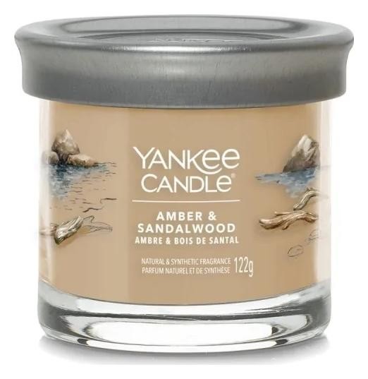 AMBER & SANDALWOOD - SIGNATURE - Yankee Candle - Tumbler Giara Piccola