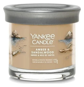 AMBER & SANDALWOOD - SIGNATURE - Yankee Candle - Tumbler Giara Piccola