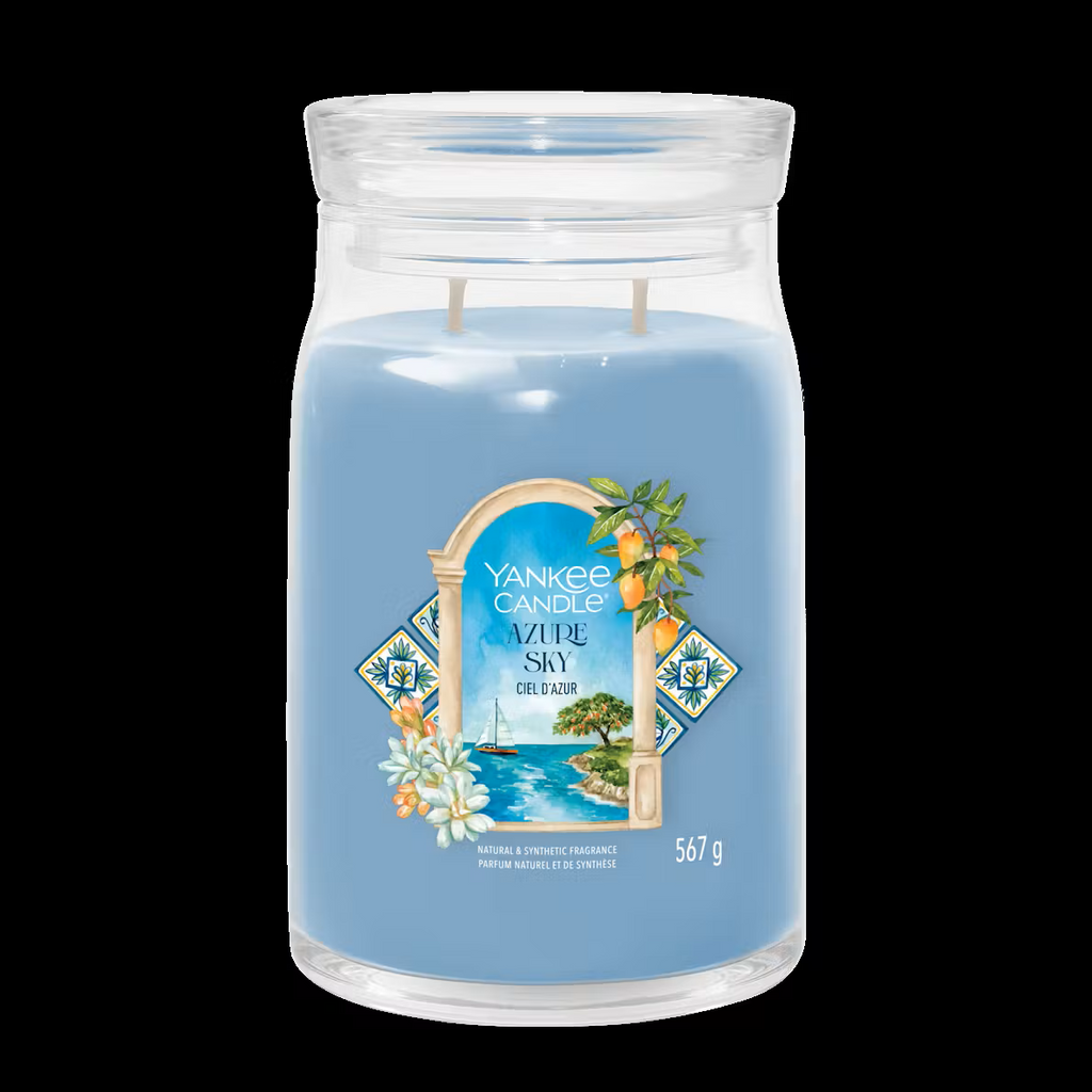 AZURE SKY -SIGNATURE - Yankee Candle - GIARA GRANDE