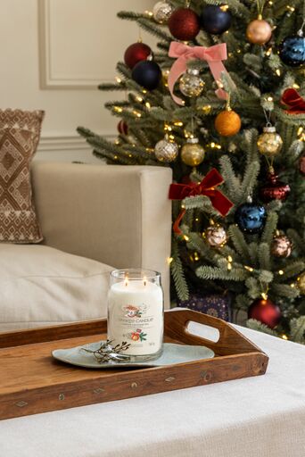 LONDON CHRISTMAS TEA -Yankee Candle- Giara Grande-Signature - PASSPORT TO THE HOLIDAYS