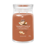 PUMPKING CINNAMON SWIRL  -Yankee Candle- Giara Grande- cottage getaway - Signature