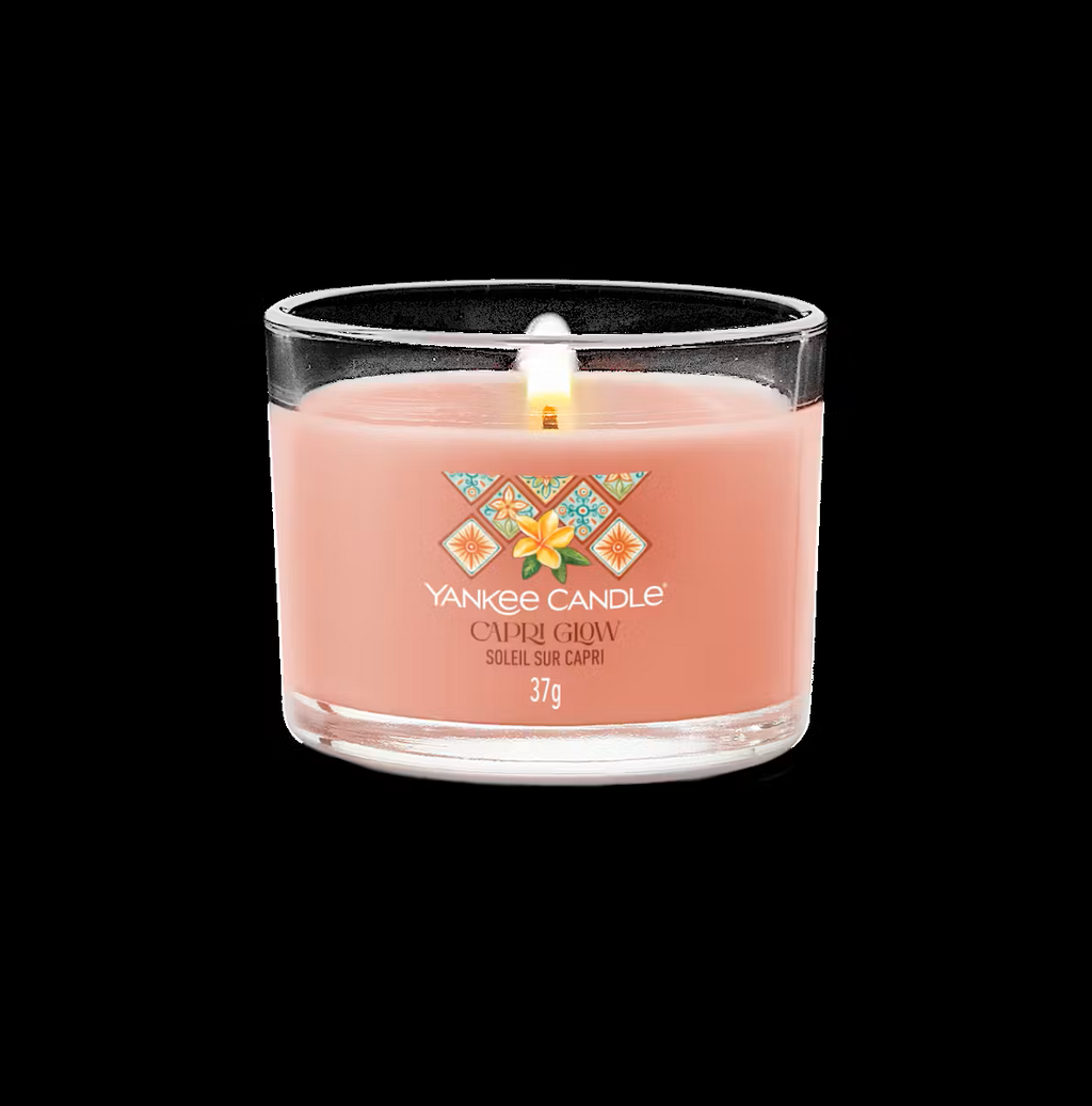 CAPRI GLOW - Yankee Candle - Candela Votive in Vetro