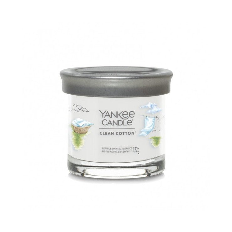 CLEAN COTTON - SIGNATURE - Yankee Candle - Tumbler Giara Piccola