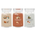 PUMPKING CINNAMON SWIRL  -Yankee Candle- Giara Grande- cottage getaway - Signature