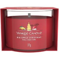 BIG APPLE CHRISTMAS - Yankee Candle - Candela Votive in Vetro - PASSPORT TO THE HOLIDAYS