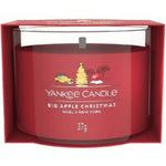 BIG APPLE CHRISTMAS - Yankee Candle - Candela Votive in Vetro - PASSPORT TO THE HOLIDAYS