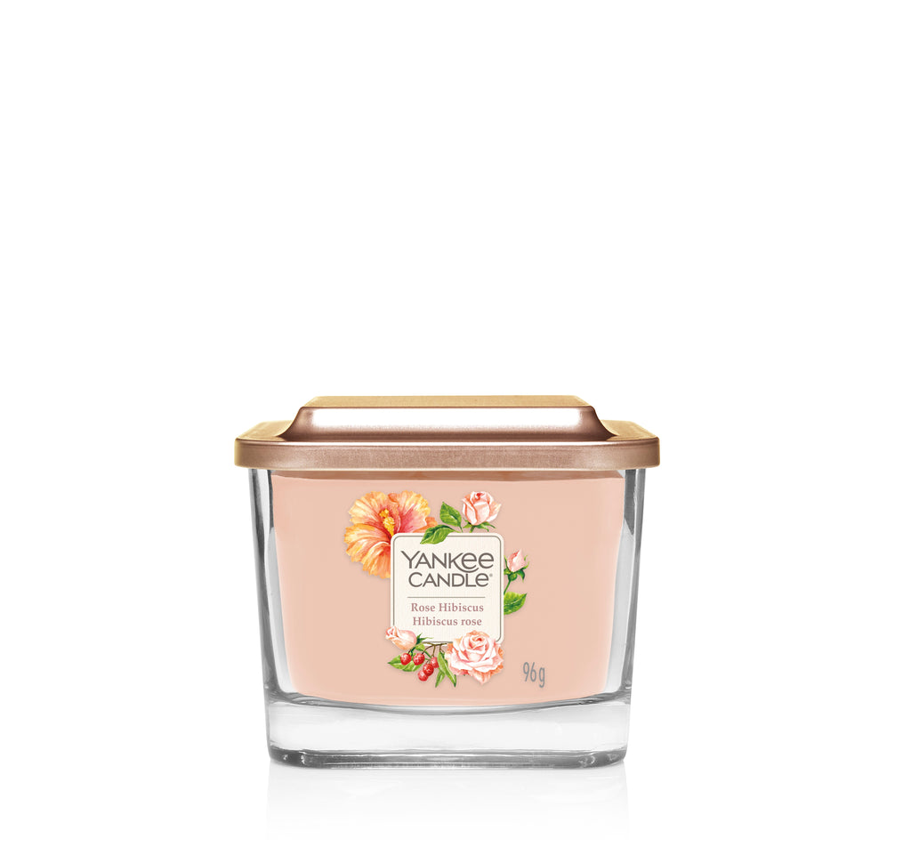 ROSE HIBISCUS -Yankee Candle- Candela Piccola